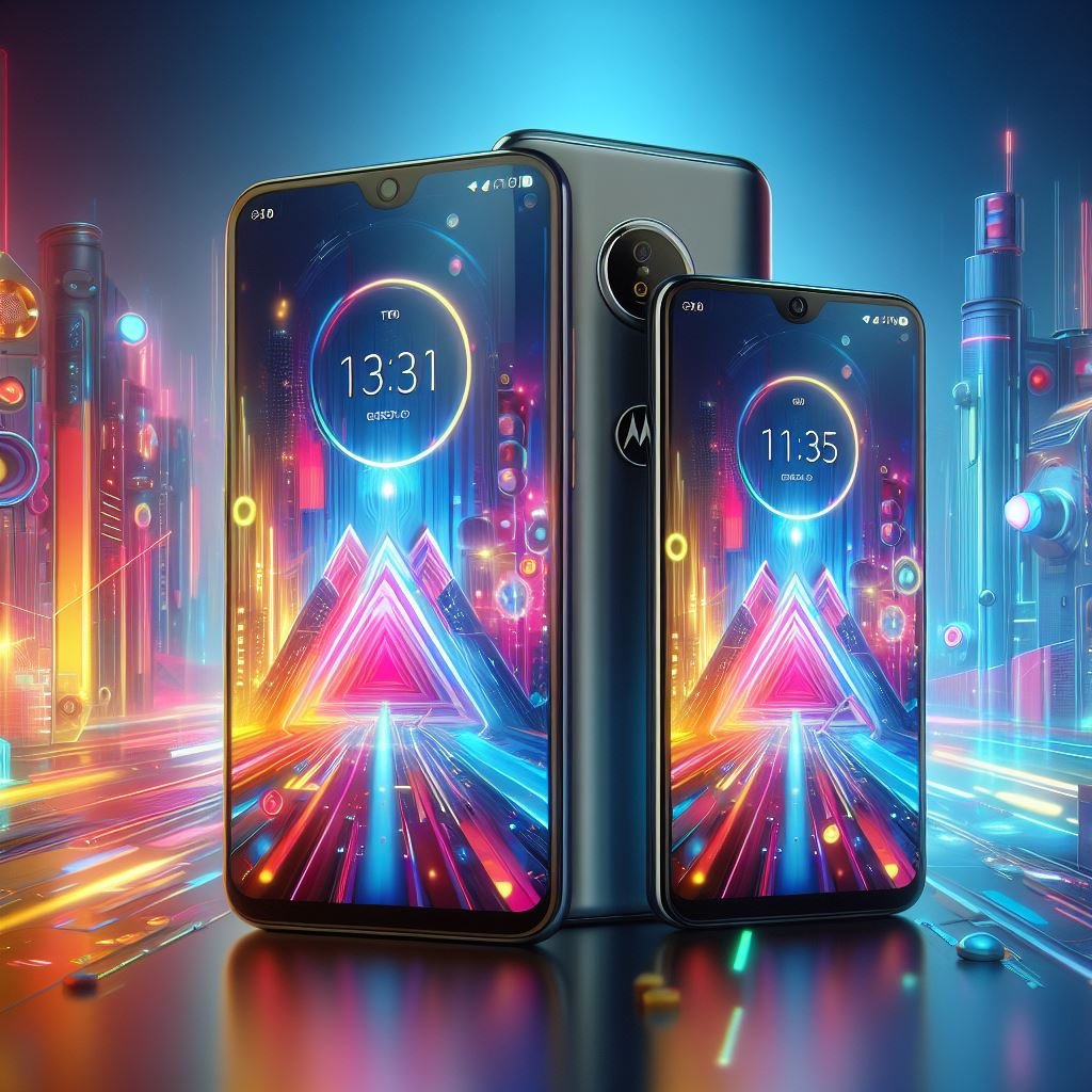 eSIM symbol on Motorola smartphone models